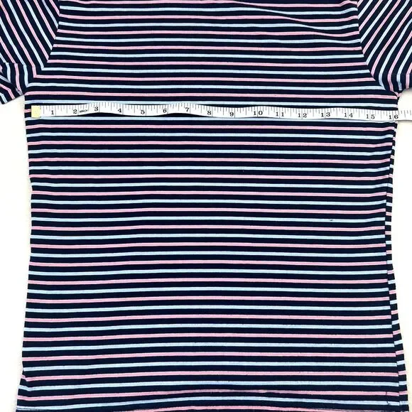 Vintage CAC Action Sportswear Stripped Women Shirt Size S - Picture 5 of 9